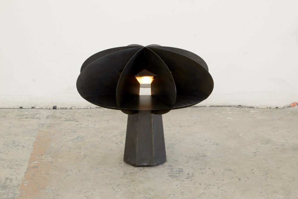 Solstice Small Lamp – Steel, 2021