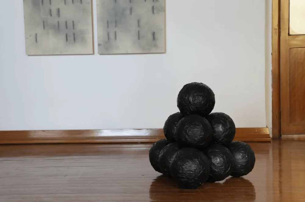 Cannon Ball Stack, (Tetrahedron), 2023