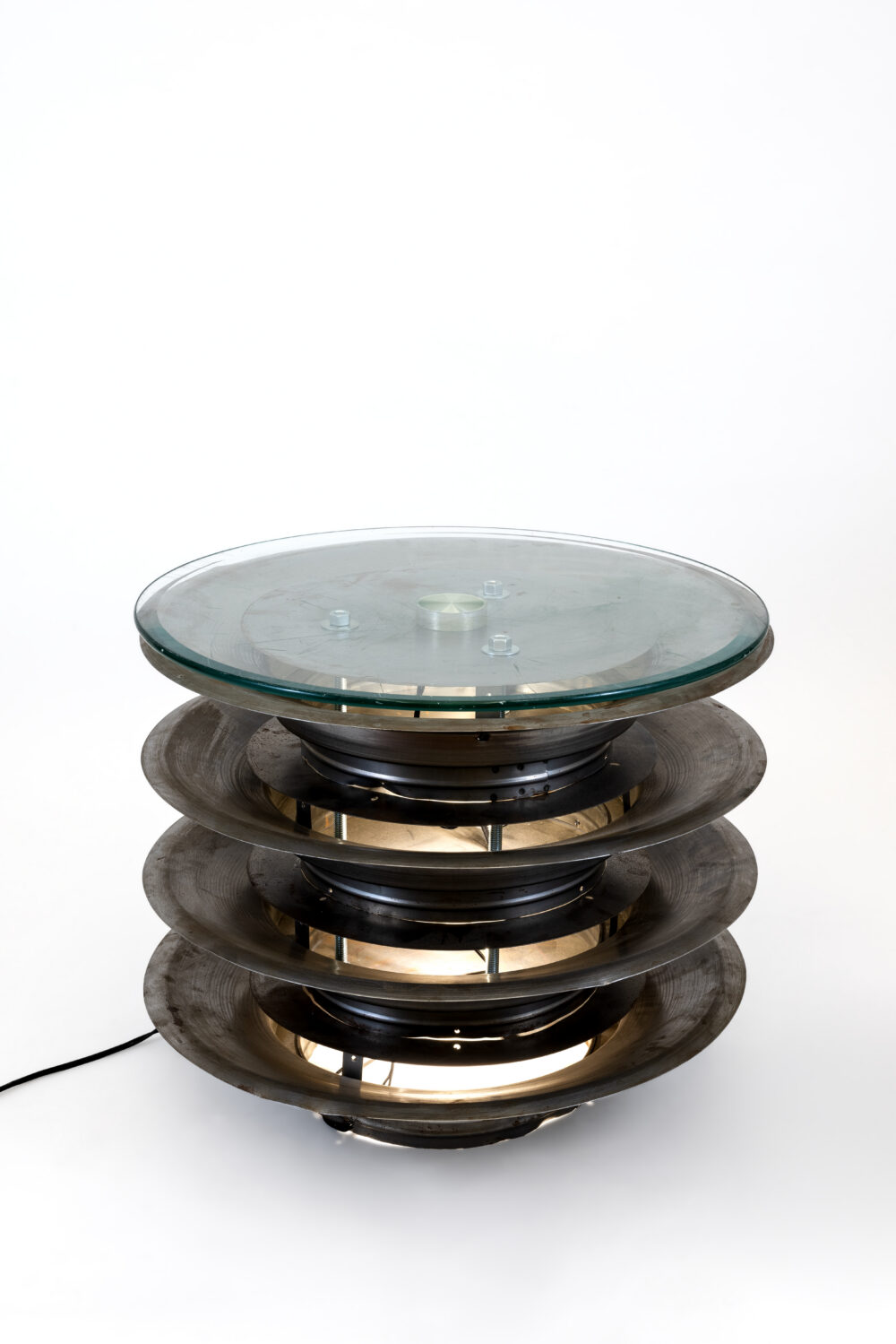 Mesa de Juego con Placa de Choque Iluminada, 2026